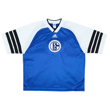 1998-99 Schalke adidas Maillot d'entraînement - 6/10 - (XXL)