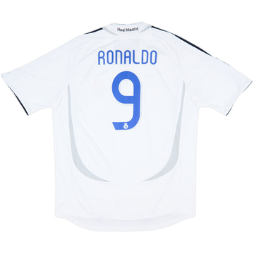2006-07 Real Madrid Maillot domicile Ronaldo #9