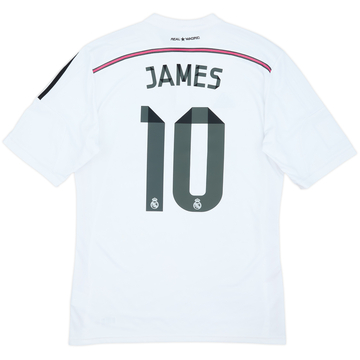 2014-15 Real Madrid Maillot Domicile James #10