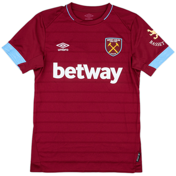 Maillot domicile West Ham 2018-19 de match #15 (Fredericks)
