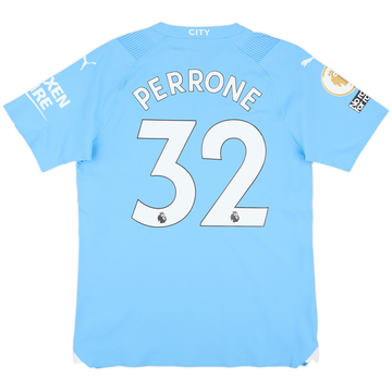 2023 Manchester City Maillot de match domicile Perrone #32