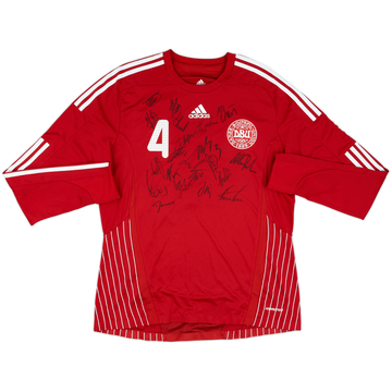 2008-10 Denmark Maillot de match signé domicile L/S #4