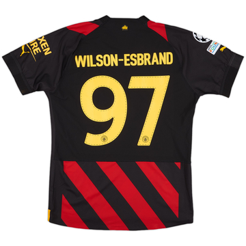 2022-23 Manchester City Maillot de match extérieur Champions League Wilson-Esbrand #97