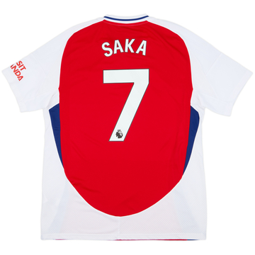 2024-25 Arsenal Maillot domicile Saka #7 - 9/10 - (L)