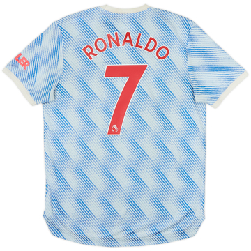 2021-22 Manchester United Maillot extérieur authentique Ronaldo #7 - 6/10 - (L)