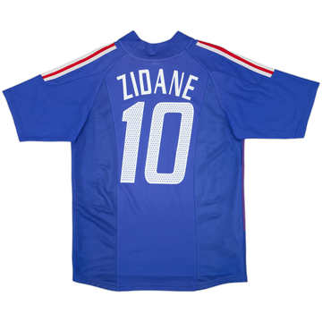 2002-04 France Maillot Domicile Zidane #10 - 8/10 - (M)