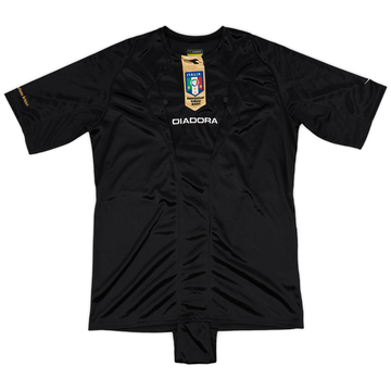 2008-09 Italy FIGC Diadora Maillot d'arbitre Morganti - 9/10 - (L)