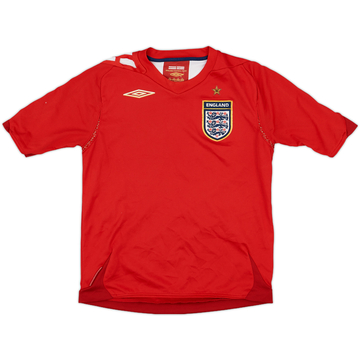 2006-08 Maillot extérieur Angleterre - 8/10 - (Garçons S)