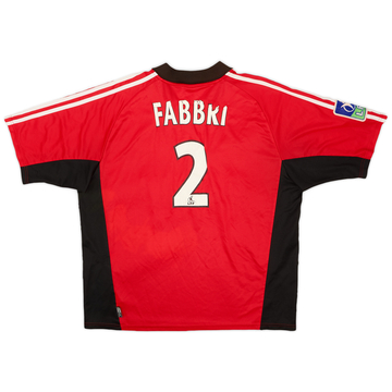 2002-03 EA Guingamp Maillot de match domicile Fabbri #2