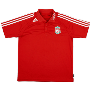 2008-09 Liverpool adidas Polo 8/10 - (L)