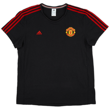 2015-16 Manchester United adidas T-shirt - 8/10 - (XL)