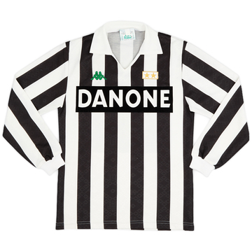 1991-92 Juventus Maillot domicile ML - 9/10 - (S)