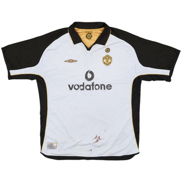 Maillot Manchester United Extérieur/Troisième Centenaire 2001-02 - 5/10 - (XXL)