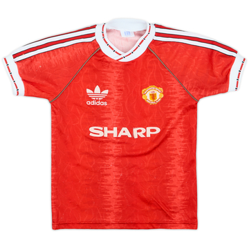 1990-92 Manchester United Maillot domicile - 5/10 - (S.Boys)