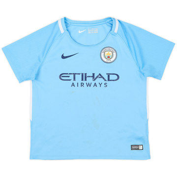Maillot domicile Manchester City 2017-18 - 7/10 - (4-5 ans)