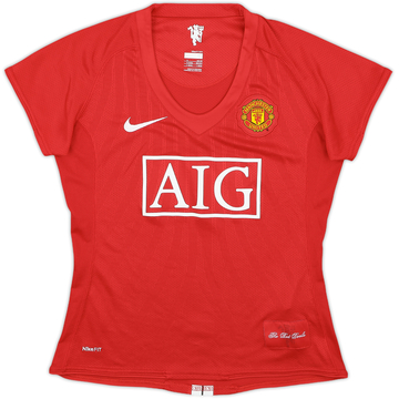 Maillot domicile Manchester United 2007-09 - 6/10 - (Femme S)
