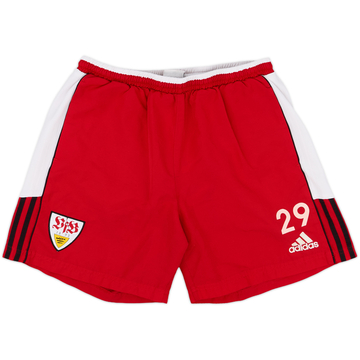 1996-98 Stuttgart version joueur adidas Short d'entraînement #29 - 9/10 - (M)