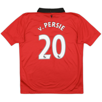 2013-14 Manchester United Maillot Domicile V.Persie #20 - 8/10 - (M.Boys)