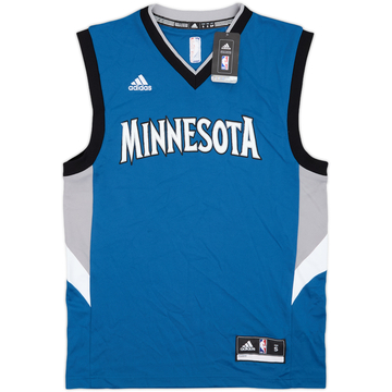 2014-17 Minnesota Timberwolves adidas Maillot extérieur (S)