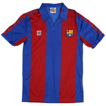 1984-89 Barcelona Maillot Domicile - 9/10 - (S)