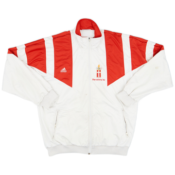 Veste de survêtement olympique adidas Danemark 1992 - 6/10 - (M)