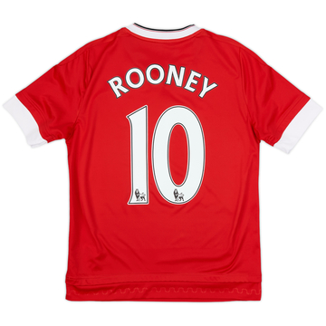 2015-16 Manchester United Maillot domicile Rooney #10 - 8/10 - (L.Boys)