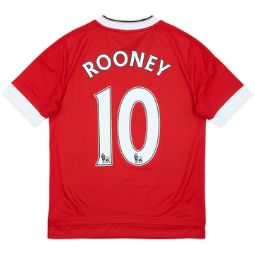 2015-16 Manchester United Maillot domicile Rooney #10 - 10/10 - (L.Boys)