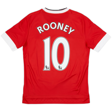 2015-16 Manchester United Maillot domicile Rooney #10 - 9/10 - (L. Garçon)