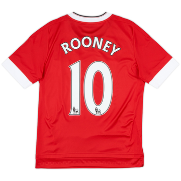2015-16 Manchester United Maillot domicile Rooney #10 - 10/10 - (L.Boys)