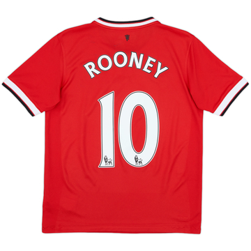 2014-15 Manchester United Maillot domicile Rooney #10 - 8/10 - (XL.Boys)