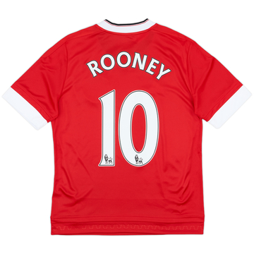 2015-16 Manchester United Maillot domicile Rooney #10 - 10/10 - (L.Boys)