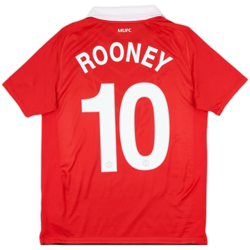 2011-12 Manchester United Maillot domicile Rooney #10 - 8/10 - (XL.Boys)
