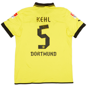 2012-13 Borussia Dortmund Maillot domicile Kehl #5 - 5/10 - (XXL)