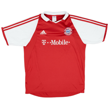 2003-04 Bayern Munich Maillot Domicile - 8/10 - (XL.Boys)