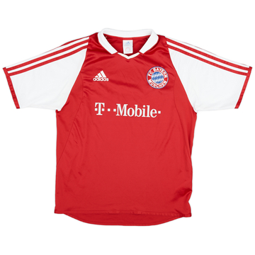 2003-04 Bayern Munich Maillot Domicile - 8/10 - (XL.Boys)