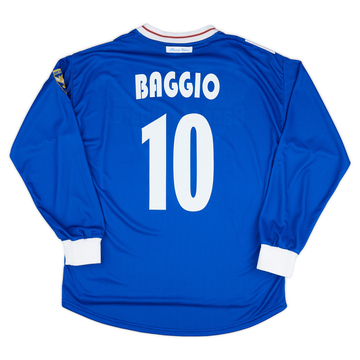2001-02 Brescia Garman Réédition Maillot Domicile L/S Baggio #10