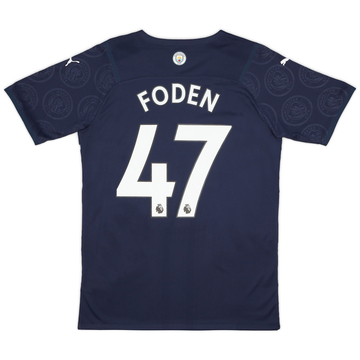 2021-22 Manchester City Maillot Third Version Joueur Foden #47