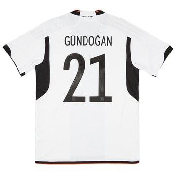 2022-23 Germany Maillot Domicile Authentique Gundogan #21