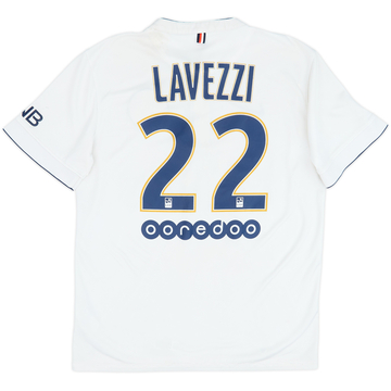 2014-15 Paris Saint-Germain Maillot extérieur Lavezzi #22 - 4/10 - (M)