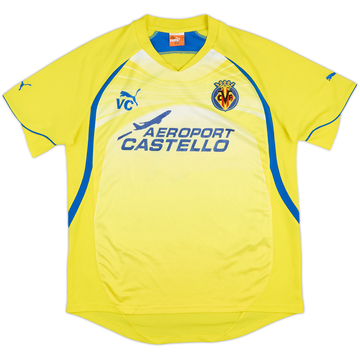 2010-11 Villarreal Puma Édition Staff Maillot d'entraînement VC - 5/10 - (L)