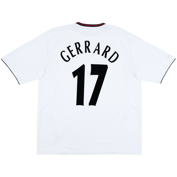 2003-04 Liverpool Maillot extérieur Gerrard #17 - 7/10 - (XXL)