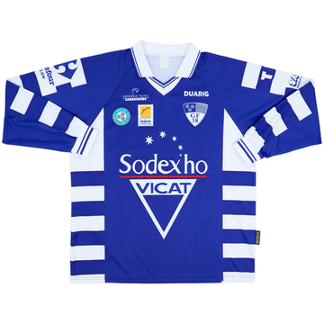 1999-00 Grenoble Foot Maillot Domicile Manches Longues - 7/10 - (XL)