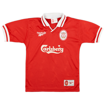 1996-98 Liverpool Maillot domicile - 7/10 - (M. Garçons)