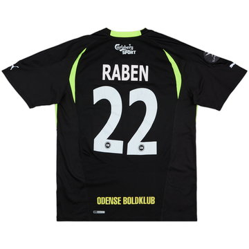 2010-12 Odense Maillot extérieur de match Raben #22