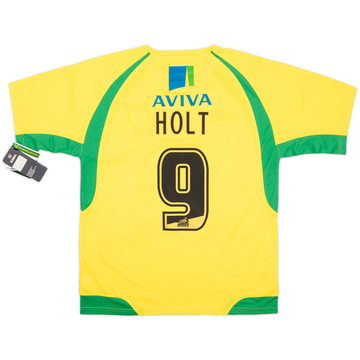 Maillot domicile Norwich 2010-11 Holt #9 (M)