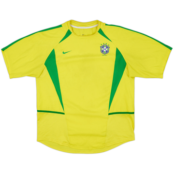 2002-04 Brazil Maillot domicile - 5/10 - (L)