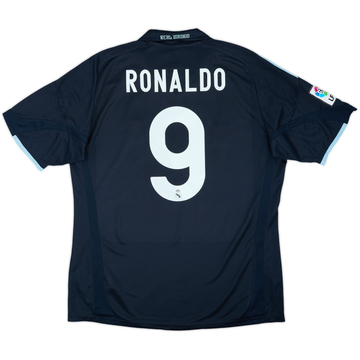 2009-10 Real Madrid Maillot extérieur Ronaldo #9 - 6/10 - (L)