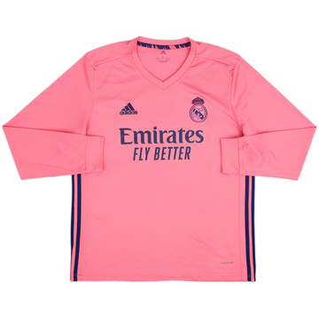 2020-21 Real Madrid Maillot Extérieur Manches Longues - 8/10 - (L)