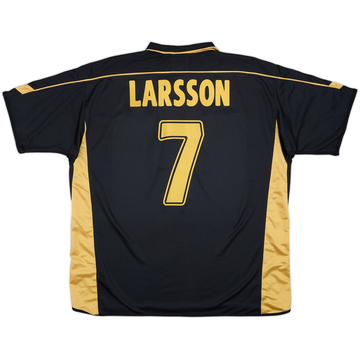 2003-04 Celtic Maillot extérieur Larsson #7 - 8/10 - (XXL)