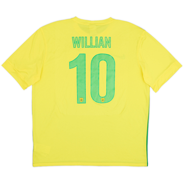 2013-14 Anzhi Makhachkala Maillot Domicile Willian #10 - 8/10 - (XL)